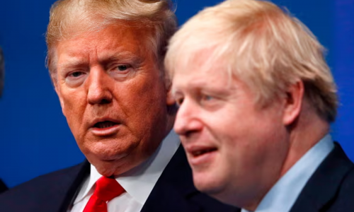 Boris and trump