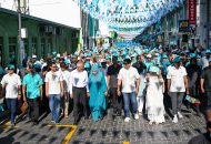 ޕީއެންސީގެ ކެމްޕެއިން ނިންމާލުމަށް ބާއްވާ "ރައްޔިތުންގެ ބޮޑު ހިނގާލުން, ފޮޓޯ: ޕީއެންސީ