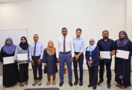 އޭއީއެޗުގެ ފުރަތަމަ މެޑިކަލް އިންޓަރންޝިޕް ބެޗު ދަސްވެނިވުން، ފޮޓޯ: އޭއީއެޗް