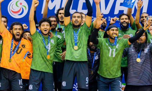 2024 ވަނަ އަހަރު ވީއޭއެމްކަޕް ތަށި އެޗްޑީސީއިން އުފުލާލަނީ / ފޮޓޯ : ސިޑިބަރި