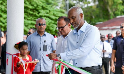 ނޫމަރާ ކައުންސިލް އައު އިމާރާތް ރައީސް ހުޅުވައިދެއްވުން, ފޮޓޯ: ރައީސް އޮފީސް
