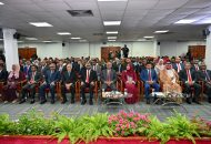 ކީރިތި ޤުރުއާން ކިޔެވުމުގެ 37 ވަނަ ޤައުމީ މުބާރާތުގެ ނިންމުމުގެ ރަސްމިއްޔާތުގެ ތެރެއިން، ފޮޓޯ: ރައީސް އޮފީސް