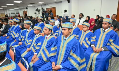 2025 ގައި ދަސްވެނިވި ޙާފިޒުން، ފޮޓޯ: އިސްލާާމިކް މިނިސްޓްރީ
