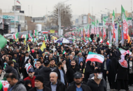 އިސްލާމީ އިންގިލާބުގެ 47 ވަނަ އަހަރީ ދުވަހާ ދިމާކޮށް އީރާނުން އެމެރިކާއާއި އިސްރާއީލަށް ވަރުގަދަ ބަހުގެ ހަމަލާތަކެއް، ފޮޓޯ: ރޮއިޓަރސް