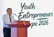 ޔޫތު އޮންޓްރަޕްރަނަރސް އެކްސްޕޯ ހުޅުވުމުގެ ރަސްމިއްޔާތުގައި، ފޮޓޯ: ރައީސް އޮފީސް