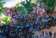 އާޓިފިޝަލް ބީޗުގައި ވޯލްޑް ކަޕް 2026 ގެ މެޗެއް ބަލަނީ، ފޮޓޯ: ޕީއެސްއެމް ނިއުސް