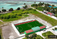 ތ.ތިމަރަފުށީގައި މުޅިން އަލަށް ތަރައްގީކުރި ފުޓްސަލް ދަނޑު، ފޮޓޯ: ސްޕޯޓްސް މިނިސްޓްރީ