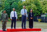 މެރިޓައިމް ރެސްކިޔު ކޯޑިނޭޝަން ސެންޓަރުގެ އައު އިމާރާތް ހުޅުވައިދެއްވުން، ފޮޓޯ: ރައީސް އޮފީސް