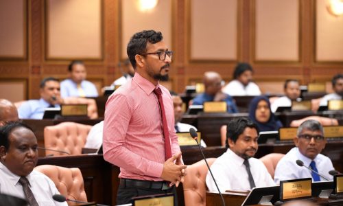 ރައްޔިތުންގެ މަޖިލިހުގެ އިނގުރައިދޫ ދާއިރާގެ މެމްބަރު އިބްރާހީމް ފަލާހް، ފޮޓޯ: މަޖިލިސް