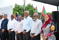 ފޮނަދޫގައި ޤާއިމްކުރާ ރީޖަނަލް އެމަޖެންސީ އޮޕަރޭޝަން ސެންޓަރުގެ އަމަލީ މަސައްކަތް ފެށުން، ފޮޓޯ: ރައީސް އޮފީސް