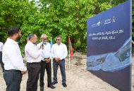 ކައްދޫ އެއަރޕޯޓް އިތުރަށް ތަރައްޤީކުރުމުގެ އަމަލީ މަސައްކަތް ފެށުން، ފޮޓޯ: ރައީސް އޮފީސް