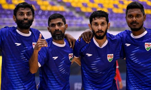 maldives futsal players