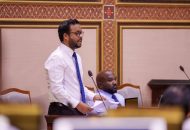 ނިސްޓަރ އޮފް ހައުސިންގ، ލޭންޑް އެންޑް އާބަން ޑިވެލޮޕްމަންޓް ޑރ. އަބްދުﷲ މުއްތަލިބު / ފޮޓޯ: މަޖިލިސް