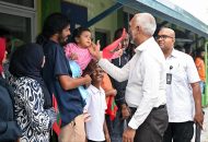 ރައީސް މުޢިއްޒު ލާމަށް ކުރެއްވި ދަތުރުފުޅުގެ ތެރެއިން، ފޮޓޯ: ރައީސް އޮފީސް