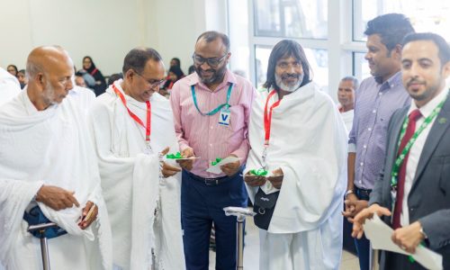 1445ހ  ޙައްޖަށް  ވަޑައިގަންނަވާ  ޙައްޖާޖީން  ފުރުމުގެ  ތެރެއިން، ފޮޓޯ: އިސްލާމިކް މިނިސްޓްރީ