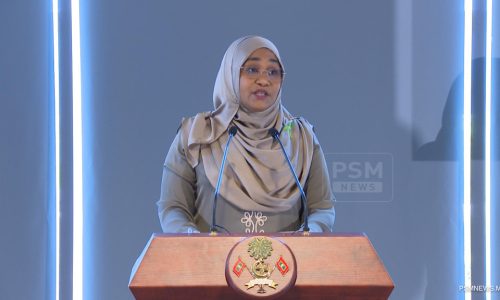 ރައީސުލްޖުމްހޫރިއްޔާގެ އަނބިކަނބަލުން ސާޖިދާ މުޙައްމަދު، ފޮޓޯ: ޕީއެސްއެމް ނިއުސް