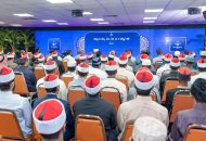 ޒުވާން ޚަޠީބުންގެ 3 ވަނަ ޕްރޮގްރާމް ފުރިހަމަކުރި 269 ޚަޠީބުންނަށް ސަނަދު ހަވާލުކުރުން، ފޮޓޯ: އިސްލާމިކް މިނިސްޓްރީ